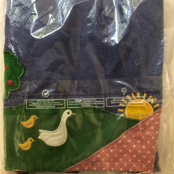 ๐SOLD๐NWT Baby Boden NWT Cord Scene Pinnie - Picture 5 of 6